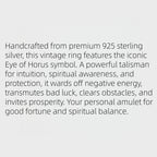 Wide Band Silver Obsidian Evil Eye Ring for Men – Protection & Luck
