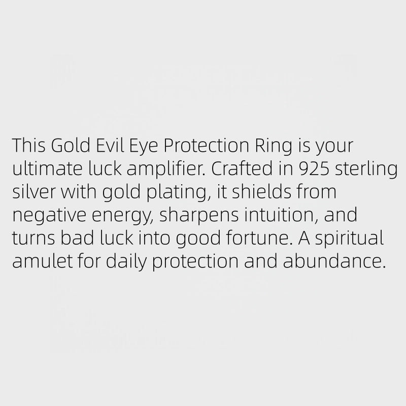 Evil Eye Ring – Spiritual Shield for Daily Energy