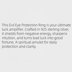 Evil Eye Ring – Block Negativity, Attract Good Fortune