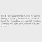 Sun & Star Ring – Luck That Follows You Day and Night