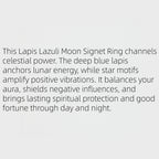 Star Moon Ring – Brings Good Luck & Positive Energy Crystal Jewelry