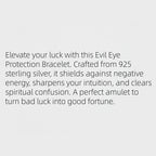 Blue Evil Eye Awareness Luck Ring
