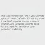 Lucky Evil Eye Ring – Ward Off Jealousy, Invite Prosperity