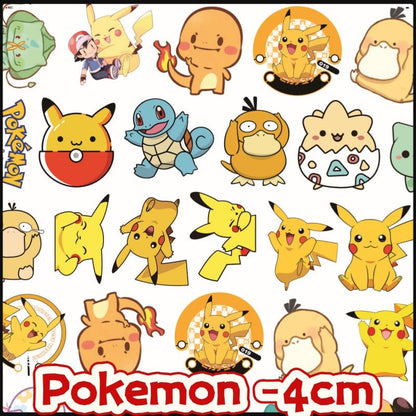 Pokemon 4cm Acrylic Charms for DIY match game-open in live