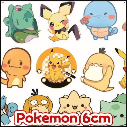 Pokemon 6cm Acrylic Charms for DIY match game-open in live