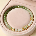 Butterfly Hetian Jade Bracelet