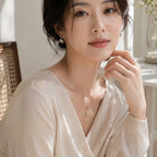 Collier marguerite en citrine naturelle – Attire la richesse et la carrière, énergie solaire