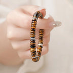 Natural Tiger Eye Stone Bracelet, Lucky Couple Style