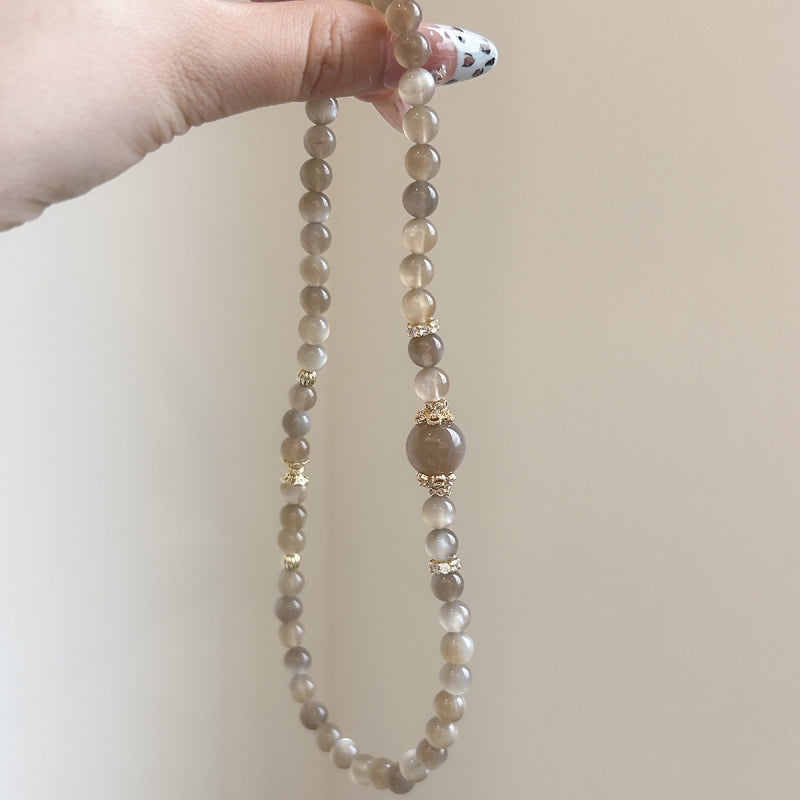 Natural Moonstone Bracelet - Confidence and Gentle Resilience