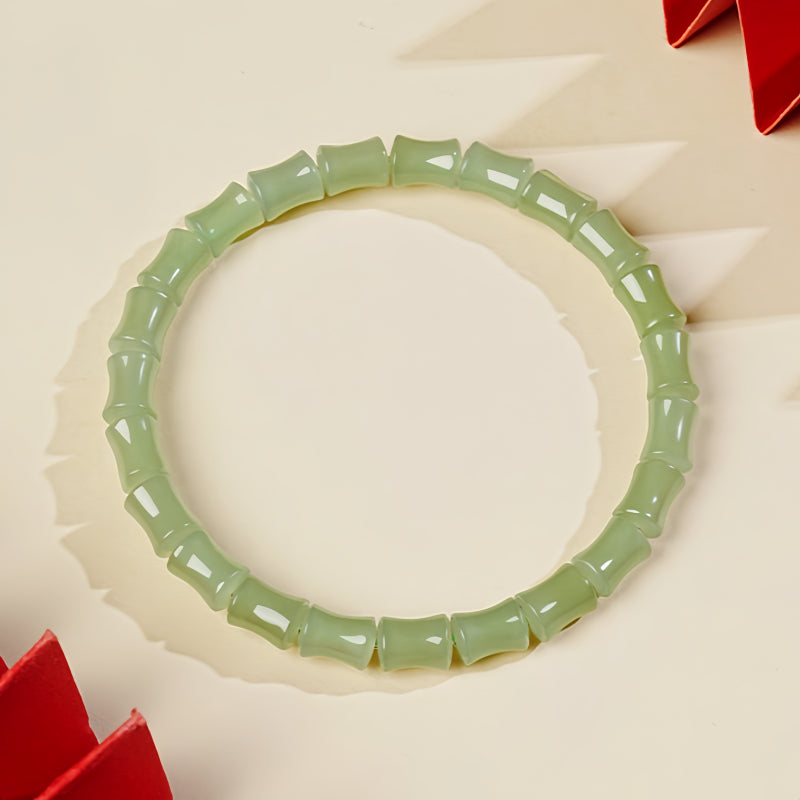 Bracelet Noble Cheval en Jade de Hetian