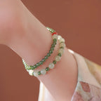 Collier en cristal naturel couronne vintage