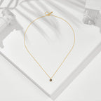 Collier Sakura en jade Hetian
