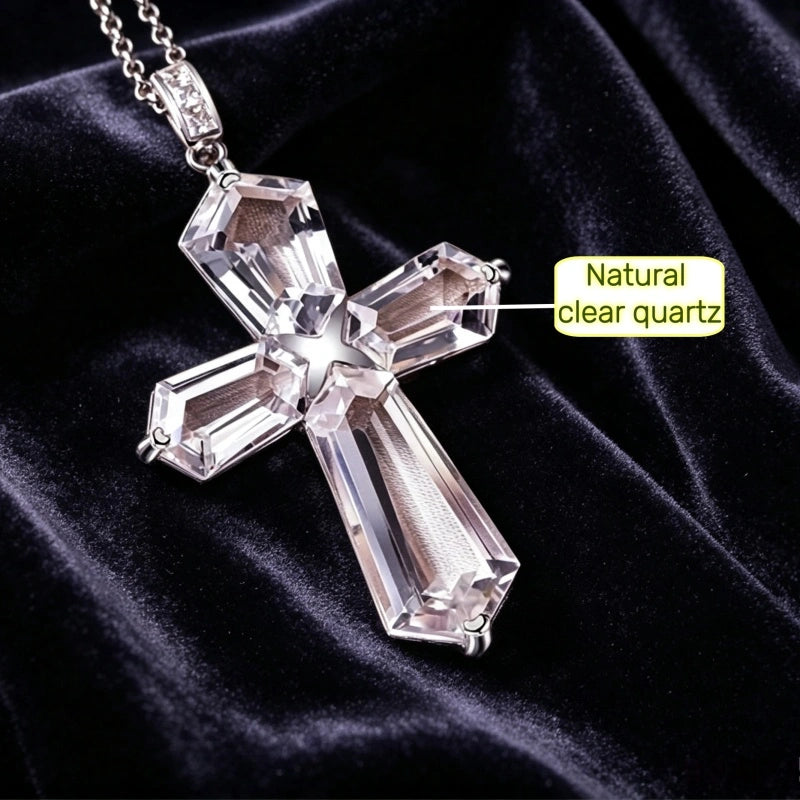 Divine Blessing Natural Crystal Necklace