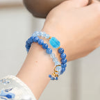 Bracelet aigue-marine Mana Bar