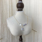 Natural Freshwater Baroque Pearl Moon&Star Necklace - Dream Big, Stay Soft