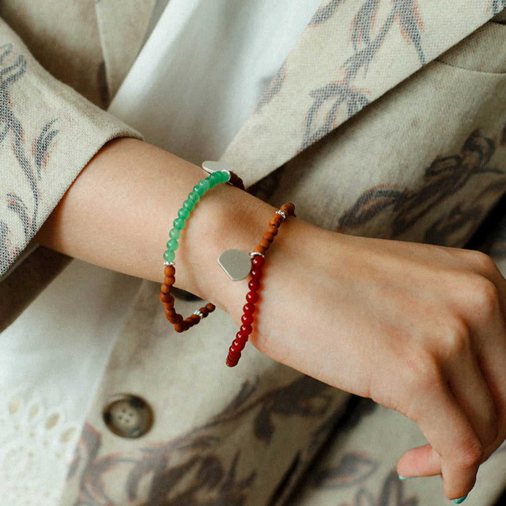 Collier en cristal naturel couronne vintage
