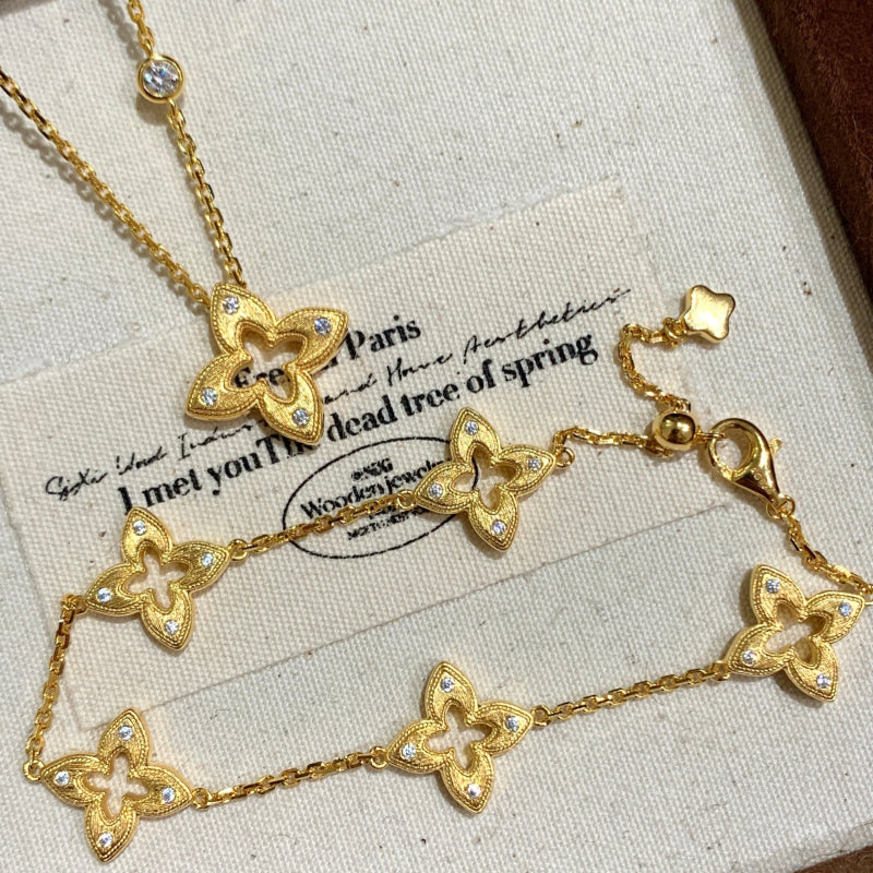 Améthyste Citrine Étoile Perle – Alignez Richesse & Intuition