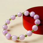 Bracelet en jade Hetian « Murmure printanier »