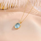 Collier à ajustement facile en quartz clair - Pureté intérieure et expression claire