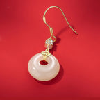 Collier en cristal de quartz clair Pendentif facetté irrégulier