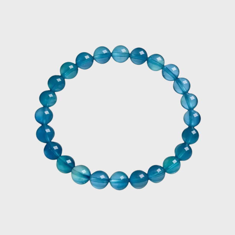 Devil Blue Sea Natural Aquamarine Bracelet