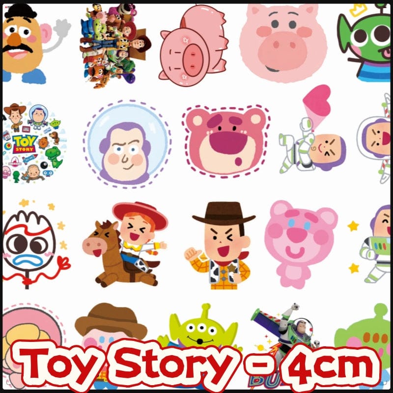 Toy Story 4cm Acrylic Charms for DIY match game-open in live