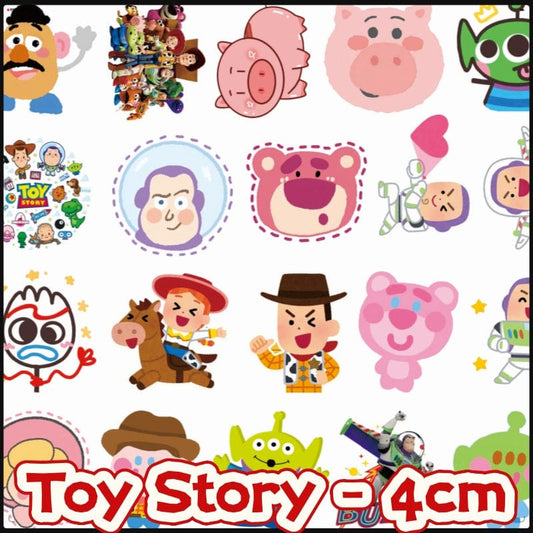Toy Story 4cm Acrylic Charms for DIY match game-open in live