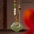 Collier à ajustement facile en quartz clair - Pureté intérieure et expression claire
