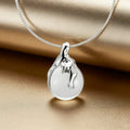 Collier en cristal naturel White Isle