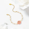 Sakura Bloom Pearl Bracelet
