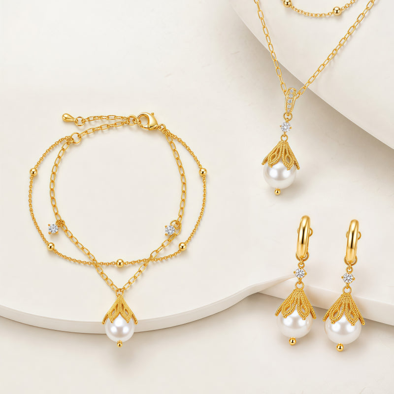 Collier Sakura en jade Hetian