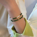 Collier en cristal naturel couronne vintage