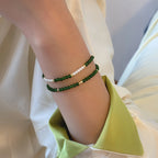 Collier en cristal naturel couronne vintage