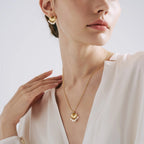 Collier en pierre œil de tigre naturelle Pendentif perle queue de paon - Succès professionnel