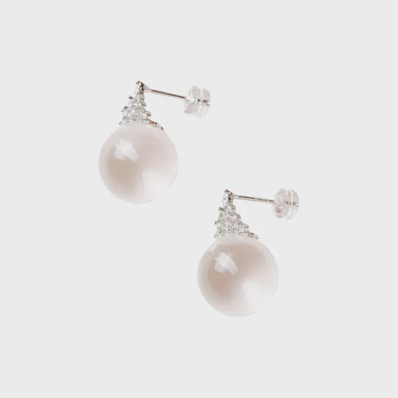 Luminara Dream Natural Crystal Earrings