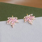 Rose Quartz Necklace Earrings Ring Jewelry Set - Embrace Self‑Love Energy