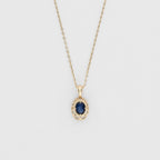 12 Birthstone Openwork Zodiac Necklace, 925 Sterling Silver Versatile Clavicle Necklace