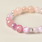 Bracelet en cristal naturel murmure de pétales
