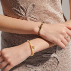 Collier en cristal naturel couronne vintage