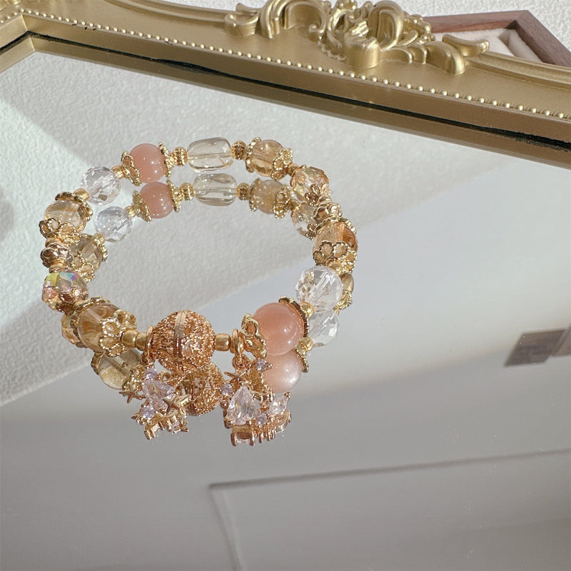Bracelet Lune et Étoile Pacte d'Amour