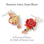 Rose Cordis Earrings