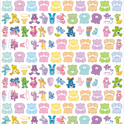 Care Bears with Hole 4cm Acrylic Charms for DIY match game-open in live