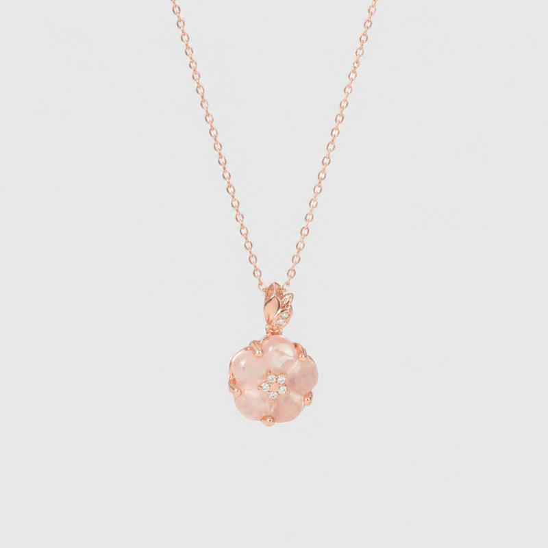 Serene Selflove Natural Crystal Necklace