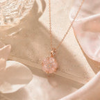 Collier en cristal naturel Serene Selflove
