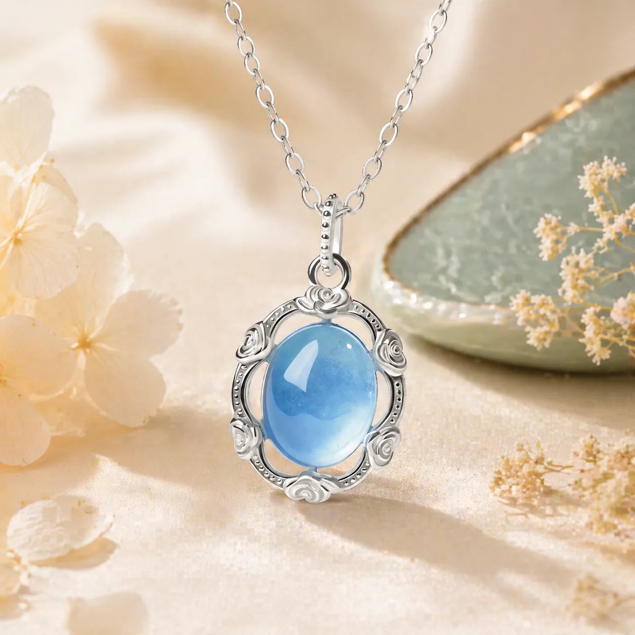 Hailanbao Necklace Natural Crystal Collarbone Pendant