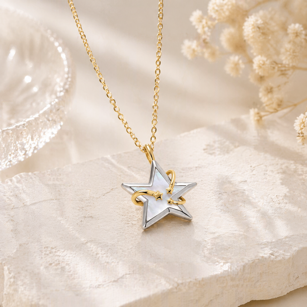 Polaris Mother-of-Pearl Necklace