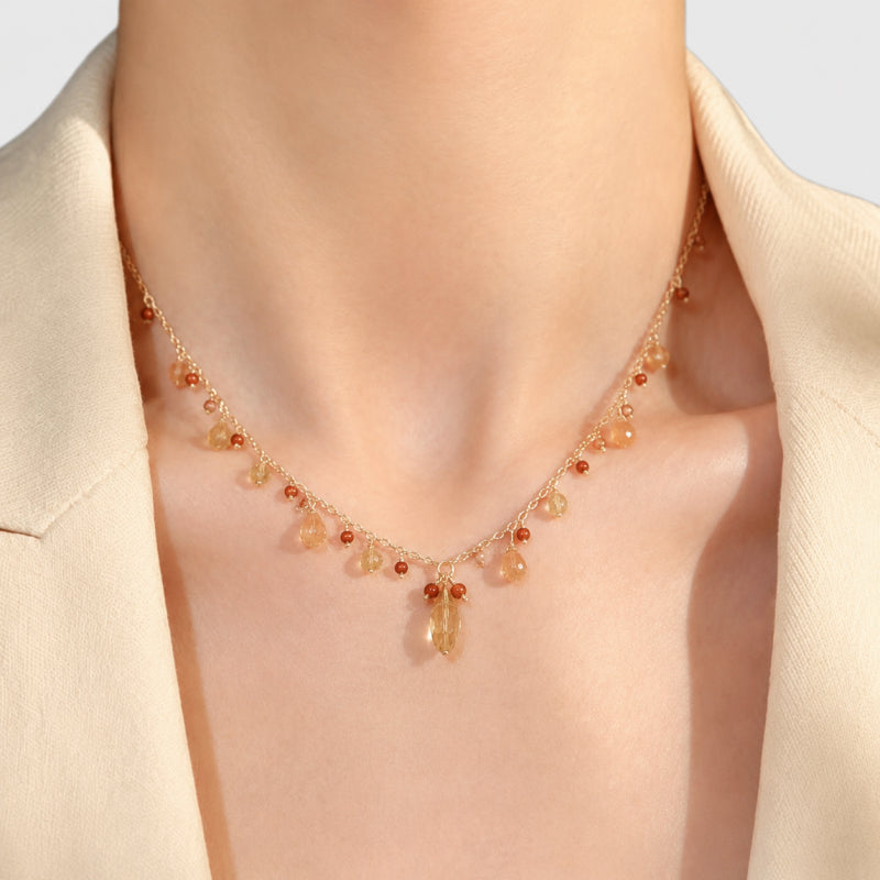 Multi-citrine Necklace – Multiplied Abundance & Confidence