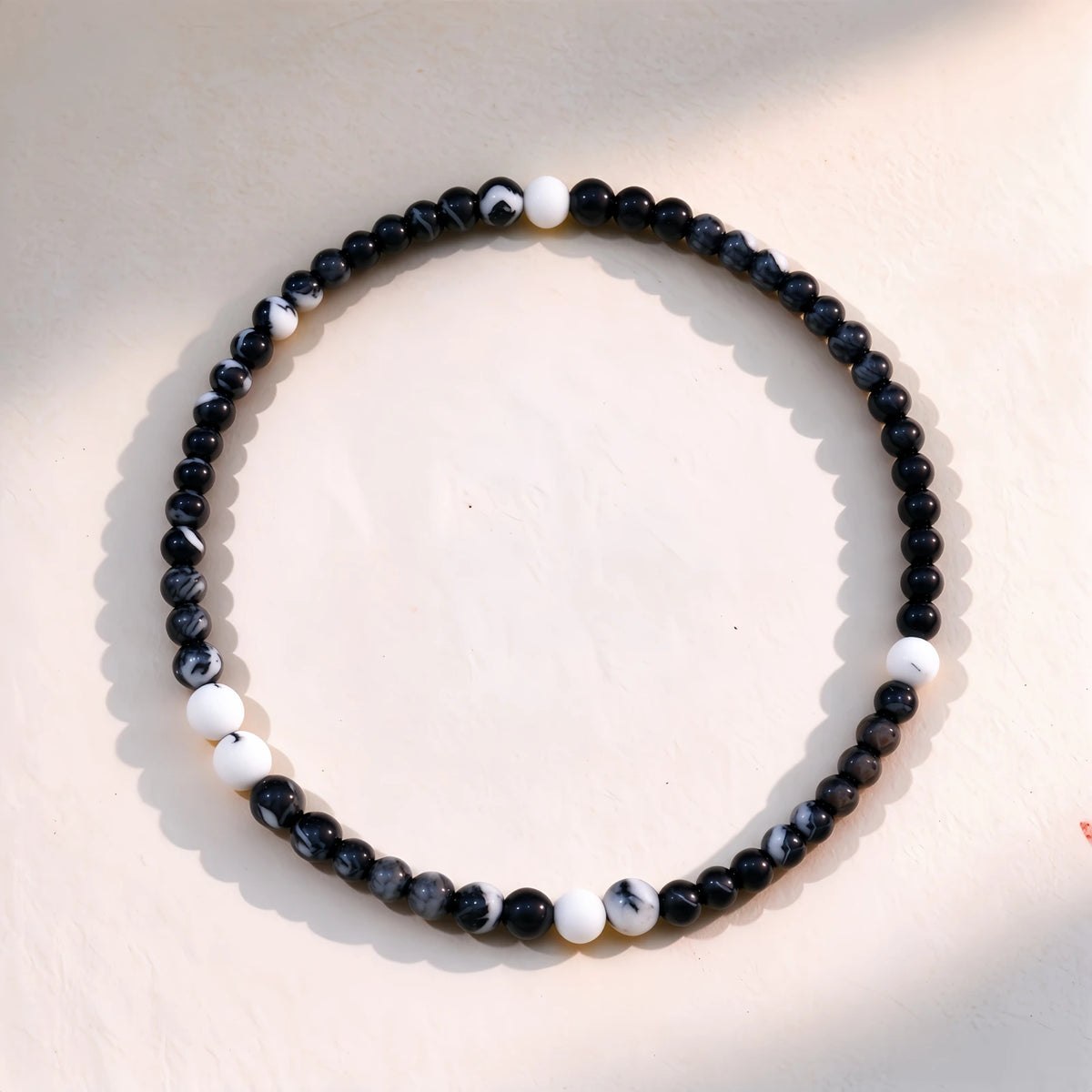 Bracelet tressé floral fait main