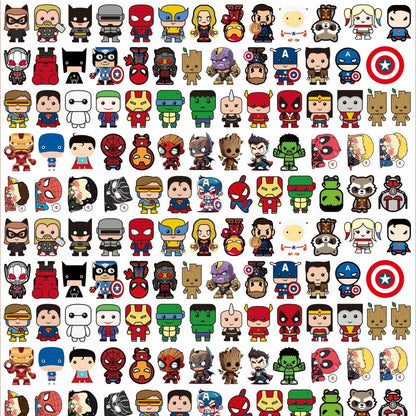 Hero 6cm Acrylic Charms for DIY match game-open in live