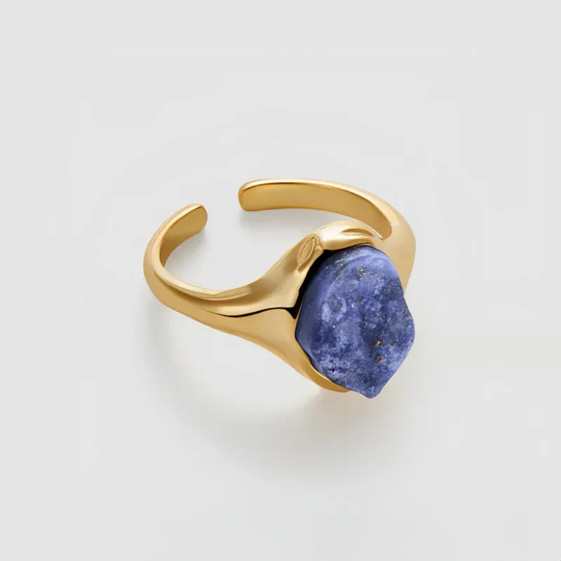 Natutal Crystal Open Lucky Ring Wealth-attracting
